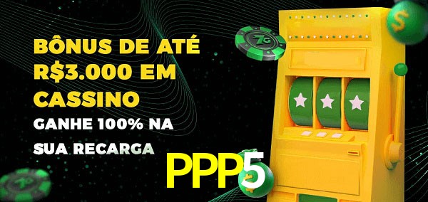 PPP5 melhor bônus de depósito